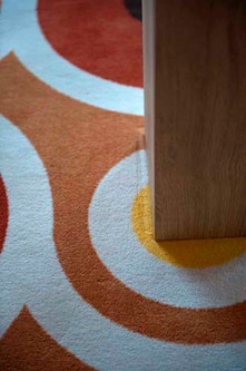 Kantoorontwerp detail karpet kleur